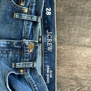 Jcrew slim Demi boot size 28
